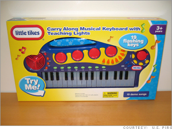 Little Tikes Carry Along Musical Keyboard with Teaching Lights