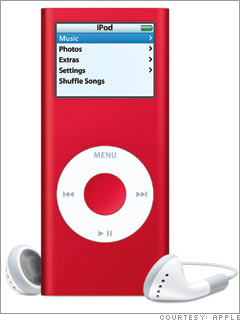 iPod shuffle and nano