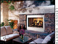 Four spectacular outdoor fireplaces